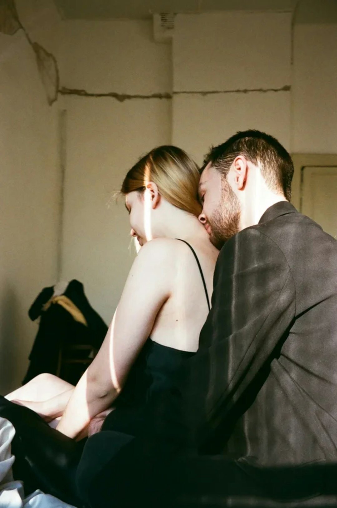 Two colleagues reviewing human resources documents together